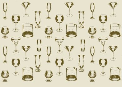 Glassware pattern