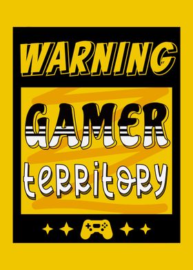 Gamer Territory Sign