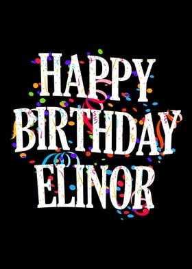 Happy Birthday Elinor