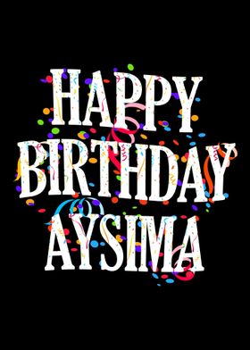 Happy Birthday Aysima