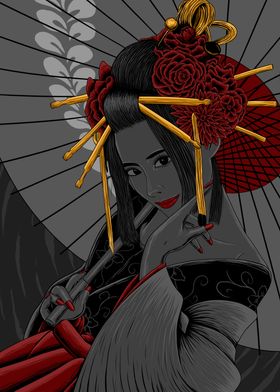 Geisha art