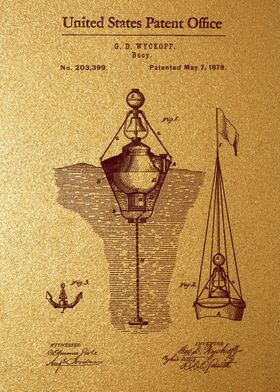 22 Nautical Buoy Patent P