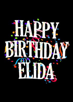 Happy Birthday Elida