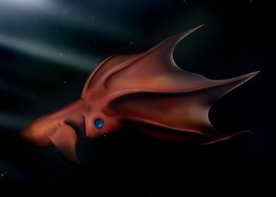 Vampire squid artwork