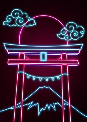 Love Neon Art' Poster by Bintang Studio, Displate