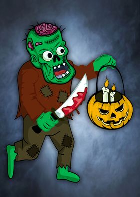 62 Halloween zombie 62