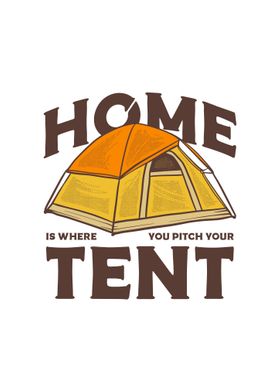 Tent is home