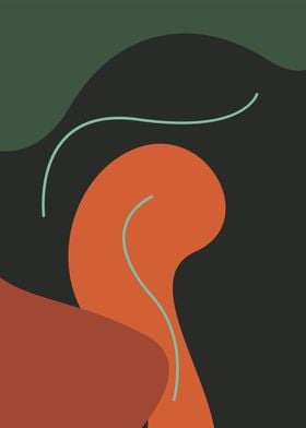 abstract retro colors