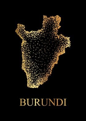 Burundi Map