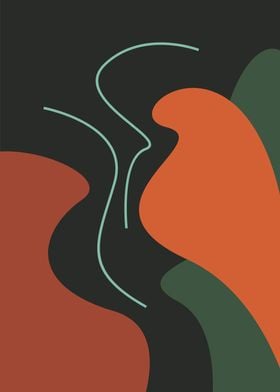 abstract retro colors