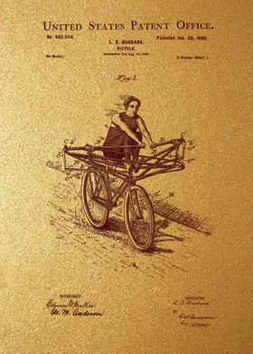 93 Rowing Bicycle Patent