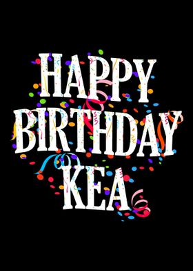 Happy Birthday Kea