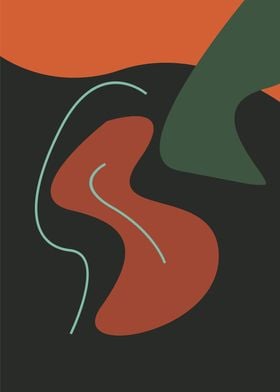 abstract retro colors