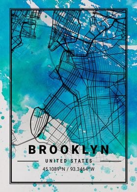 Brooklyn Antlia Watercolor