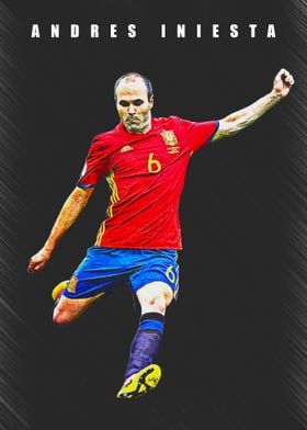 Andres Iniesta Spain