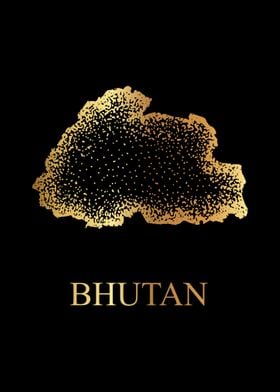 Bhutan Map