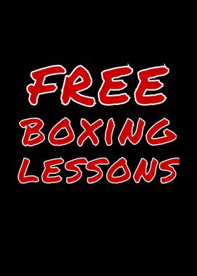 Free Boxing Lessons Text