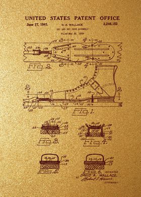 98 Ski Shoe Patent