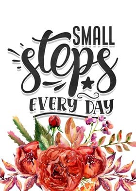 Small steps everyday