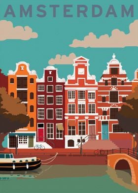Amsterdam Vintage Travel 