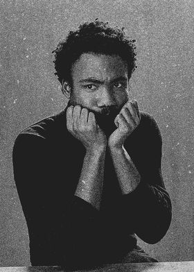 'Childish Gambino' Poster By Marius Becker | Displate