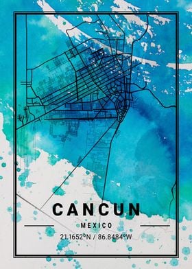 Cancun Antlia Watercolor M