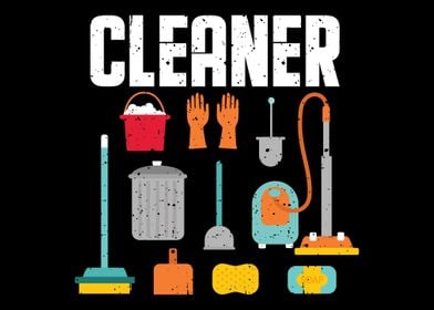 Cleaner Cleaning Lady Job 