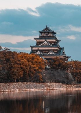 Hiroshima Castle Japan