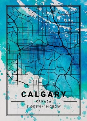 Calgary Antlia Watercolor 