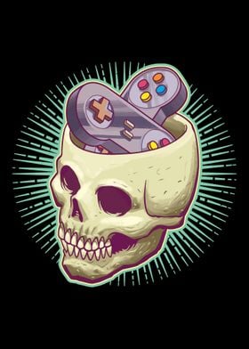 Mind Controller Skull Gami