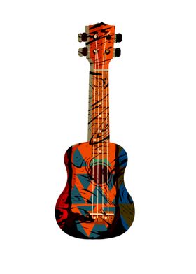 Colorful Ukulele Guitar