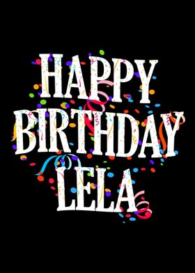 Happy Birthday Lela