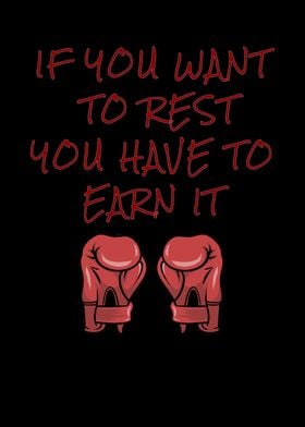 Earn Your Rest Boxing