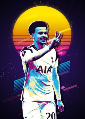 Dele Alli' Poster by Trending Collections | Displate