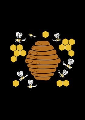 Bee Honeycomb