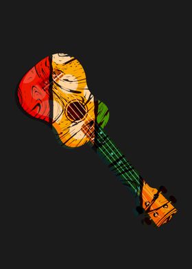 Colorful Ukulele Guitar