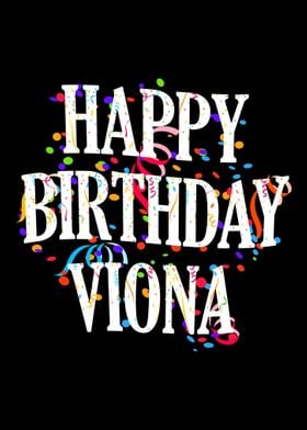 Happy Birthday Viona