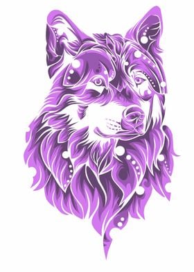 purple wolf