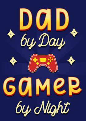 Gamer Dad Poster