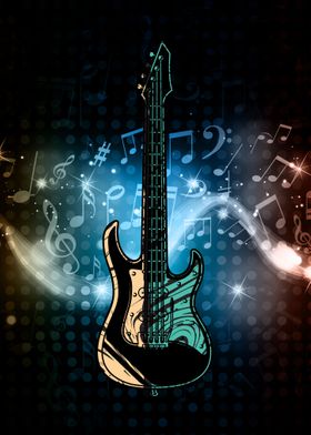 Electric guitar  musical