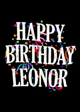 Happy Birthday Leonor