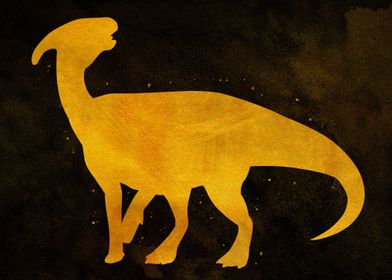 Parasaurolophus Dino Gold