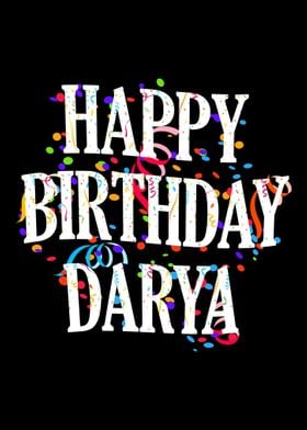 Happy Birthday Darya