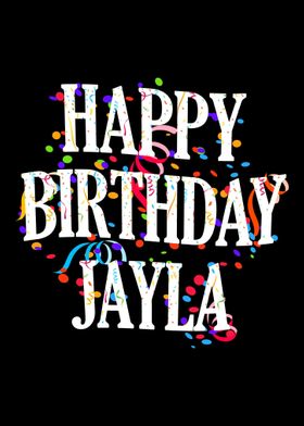 Happy Birthday Jayla