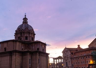 Roman Forum Architecture 