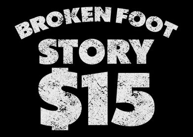 Broken Foot Fractured Foot