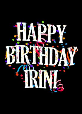 Happy Birthday Irini