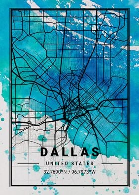 Dallas Antlia Watercolor M