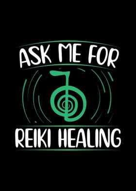 Reki Healing Text Art Gift