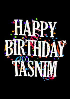 Happy Birthday Tasnim